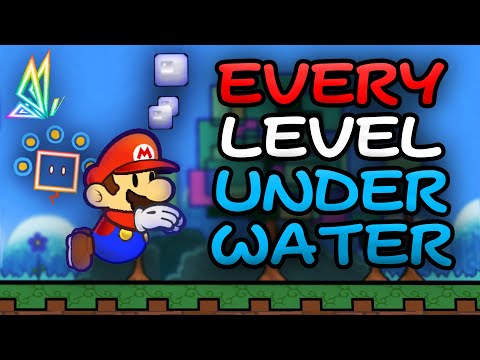What if Super Paper Mario Had Too Much Water?