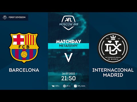 AFL22. First division. Day 8. Barcelona - Internacional Madrid