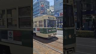 広島循環線　広島電鉄704号