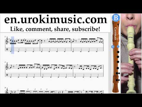 How to Play Recorder (G.) Luis Fonsi, Demi Lovato - Échame La Culpa Tabs Part#2 um-ih352