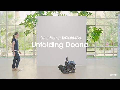 How to unfold the Doona X | Doona X Car Seat & Stroller