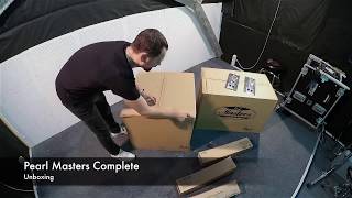 Video thumbnail for Pearl Masters Maple Complete - unboxing by Alexander Kasiarum