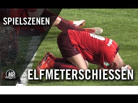 Elfmeterschiessen | Bayer 04 Leverkusen U19 – Viktoria Köln U19 (Finale, FVM-Pokal 2018)