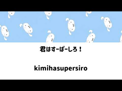 Super Shiro Theme Song Lyrics