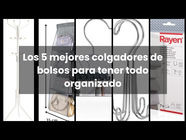 Vídeo relacionado con SONGMICS Organizador Armario, Bolsa Colgante de Armario, Plegable, Ahorro de Espacio, con Ganchos Metálicos, Refuerzo de Bambú, Patrón de Lino, Gris RYCH06G