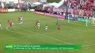 CRB empata com o ASA e conquista inédito pentacampeonato alagoano - 9/3/26
