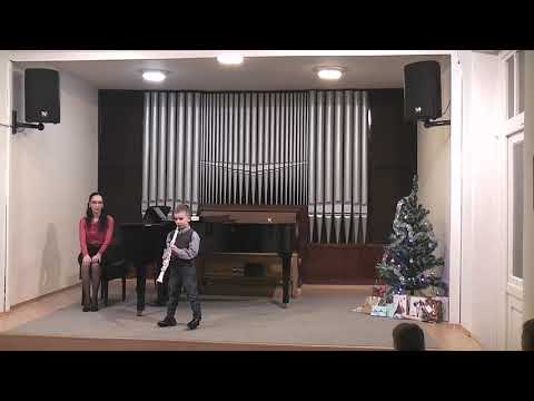 Panajotov Daniel klarinet - Vánoční koncert Neveny Lilove 2018