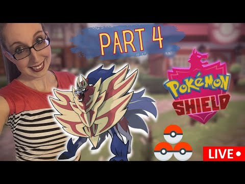 Pokemon Shield // Part 4 // Pokemon Sword and Shield Gameplay Live