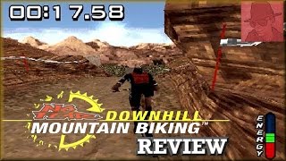 No Fear Downhill Mountain Biking - PS1 - with Commentary !!