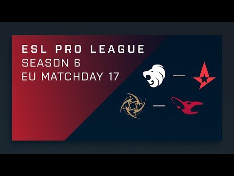 CS:GO: North vs. Astralis | NiP vs. mouz - Day 17 - ESL Pro League Season 6 - EU Main Stream