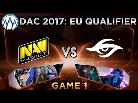 NaVi vs Secret Game 1 - DAC 2017 Europe Qualifier - @BTSGodz & @DotaCapitalist