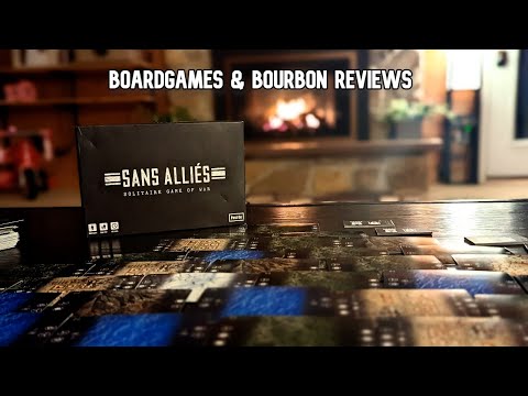 Sans Alliés Review. A Quick Card-Based War Game.