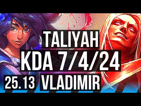 TALIYAH vs VLADIMIR (MID) | KR Master | 25.13