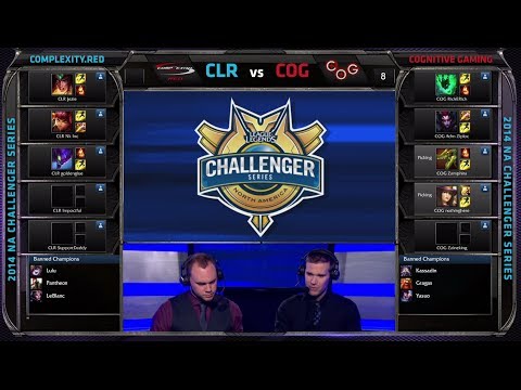 Cognitive Gaming vs compLexity.Red Game 2 | 3rd place NA Challenger Series #1 | COG vs CLR G2