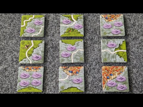 WHAT'S NEW Carcassonne The Spell Circles Mini-Expansion, plus PLAYTHROUGH and THOUGHTS
