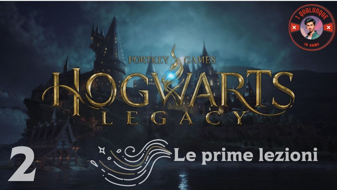 Hogwarts Legacy gameplay ITA ps5 parte 2 ....Le prime lezioni