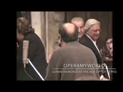 Gianni Raimondi Sings at the age of 70 (!!) [Barcelona, 13/11/1993]