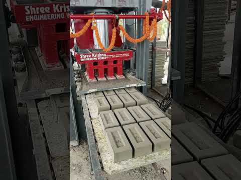 Pressure with High Vibration Automatic Fly Ash Bricks Making Machine