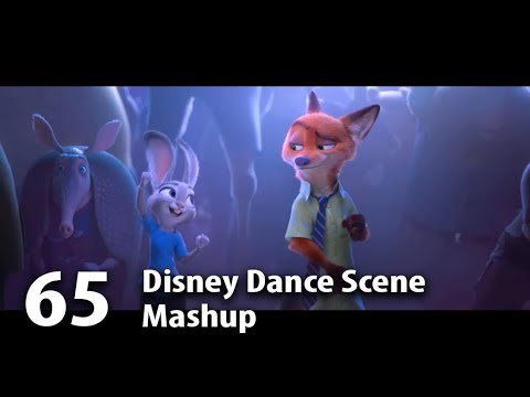 65 Disney Dance Scene Mashup (Justin Timberlake-Can't Stop The Feeling)