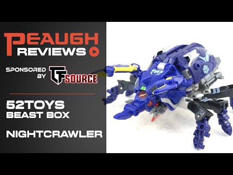 Video Review: 52Toys Beast Box - NIGHTCRAWLER