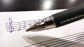 楽譜の記譜方法、基礎音楽理論