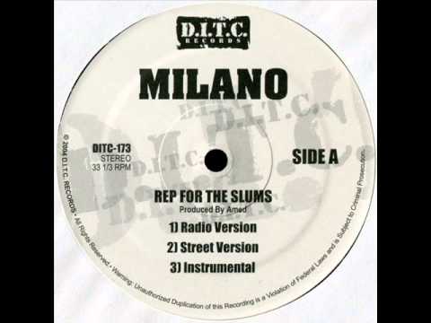Milano- Rep For The Slums