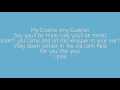 My Evaline - Weezer (lyrics)