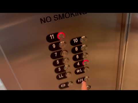 OTIS Series 4 Traction Low Rise Elevator #1 at Hilton Orlando CC - Orlando FL