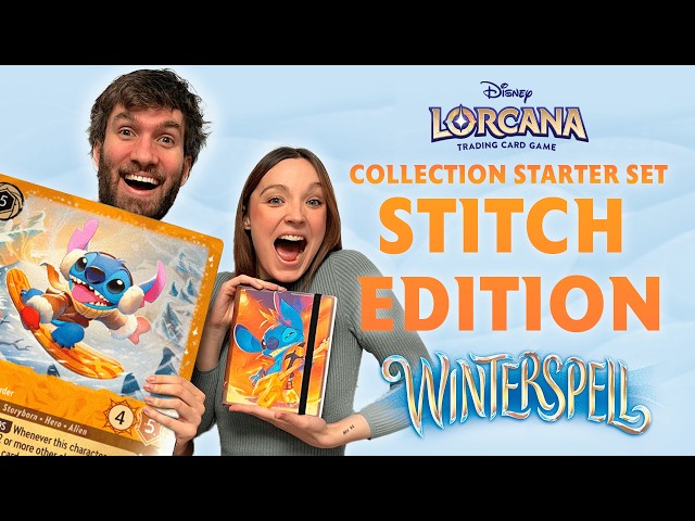 Vídeo relacionado con Ravensburger - Disney Lorcana Collection Starter Set 11: Winterspell | Juegos De Mesa Adulto 14 Años O Más | Juego De Cartas con 4 Sobres Cartas | Juegos De Cartas Disney Lorcana | Juego De Mesa