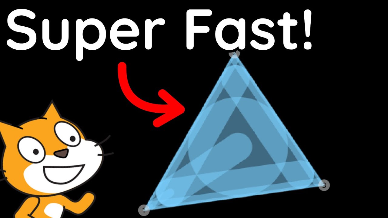 Fast Triangle Fill Tutorial | Scratch 3D Ep2