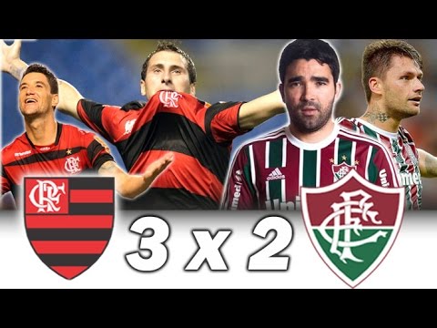 Flamengo 3 x 2 Fluminense * Brasileiro 2011 * Melhores Momentos * Show de Bottinelli