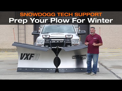 SnowDogg Tech Support: Prepping Your Snow Plow for Winter