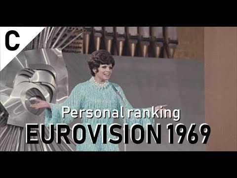 My personal ranking of Eurovision songs - 1969 (with comments)