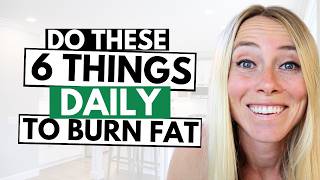 If You're 40+ and Can't Lose Weight, Do These 6 Things Daily