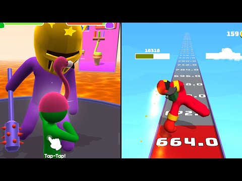 Giant Rush vs Blob N Giant Blob Clash Runne Game Max Level New Update