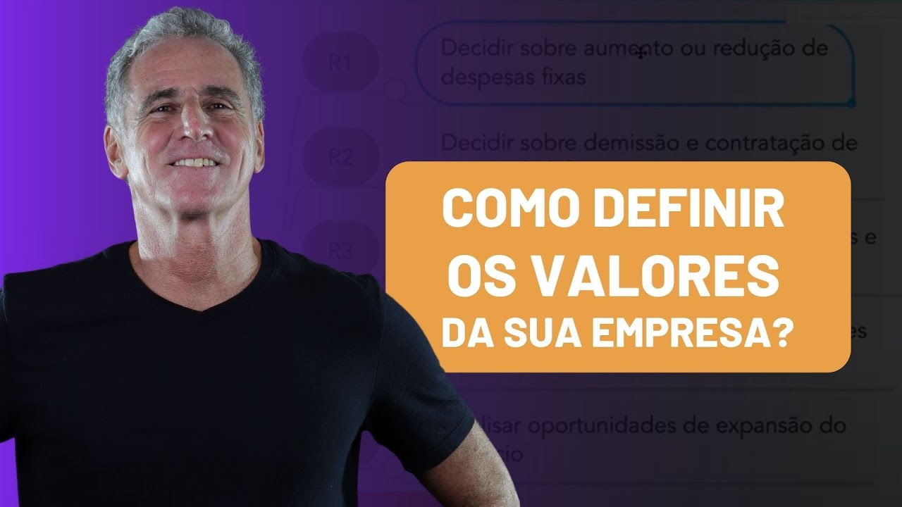 Como definir os valores da sua empresa?