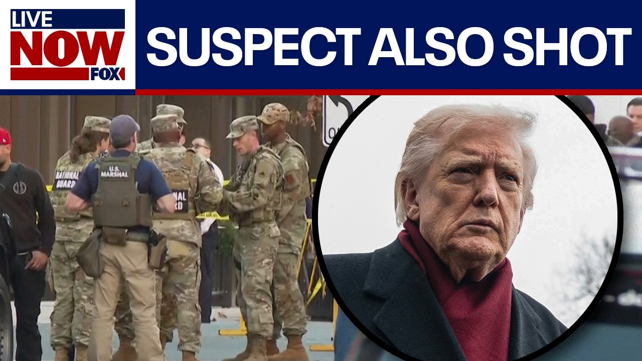 Trump says suspect is 'severely wounded' in National Guard shooting