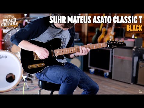 No Talking...Just Tones | Suhr Mateus Asato Signature Series Classic T Black