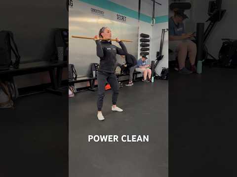 Power clean technique #coach #technique