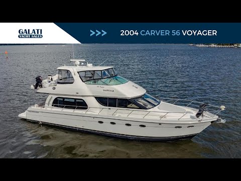 Carver 56 Voyager video