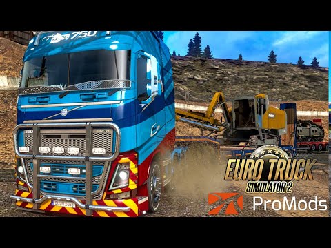 ETS2 ProMods - STEINBRUCH von Kirkirnes, Hier ist die Hölle los - Euro Truck Simulator Multiplayer