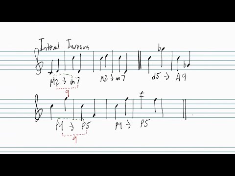 Advanced Music Intervals Part 3: Interval Inversions
