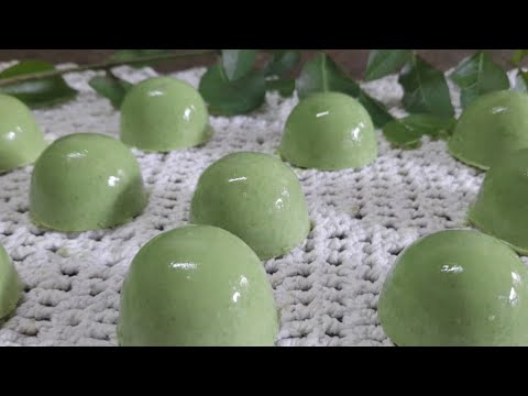 Sabonete das folhas de Acerola e Babosa_usei  30 folhas nessa receita 