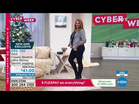 DG2 by Diane Gilman Classic Stretch Ultra Skinny Denim J...