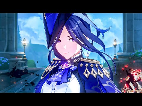 Genshin Impact 4.0 Fontaine - New Archon Quest - All Cutscenes Full Movie