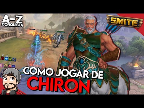 COMO JOGAR DE CHIRON (QUÍRON) - A-Z Guia + Conquista - ⚡ Smite BR