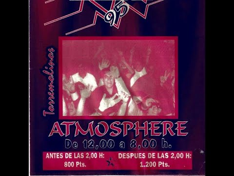 JORDI SLATE DISCOTECA ATMOSPHERE TORREMOLINOS,UNA DE ESAS NOCHES DE DOMINGO INOVIDABLES  15 10 1995