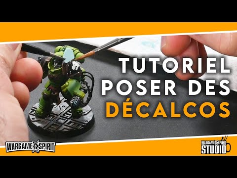 Wargame Spirit Studio - Tutoriel pour poser des Décalcomanies
