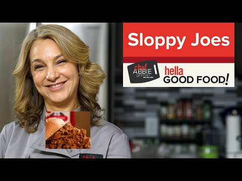 Mushroom Sloppy Joes with Turkey