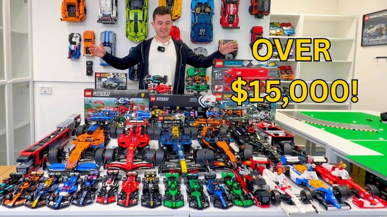 The Worlds Largest LEGO F1 Collection?